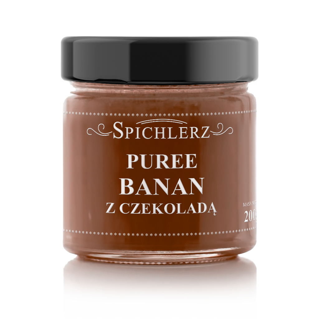 Puree Banan z czekoladą | Banana with chocolate 200g